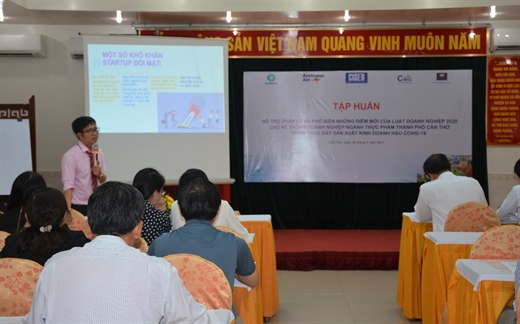 TS. Nguyễn Thanh Liêm Giám đốc Trung tâm hỗ trợ Doanh nghiệp nhỏ và vừa, Sở Kế hoạch và Đầu tư thành phố Cần Thơ