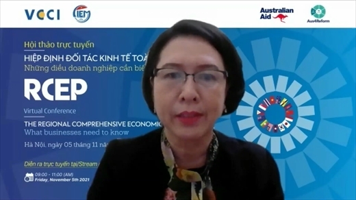 Bà Trần Thị Hồng Minh – Viện trưởng Viện Nghiên cứu Quản lý Kinh tế Trung ương, Giám đốc quốc gia Chương trình Aus4Reform.
